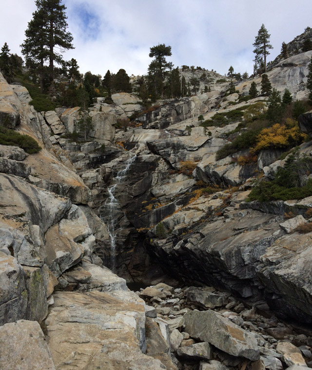 Horsetail Falls is much more impressive when there's more water, but it was still nice.