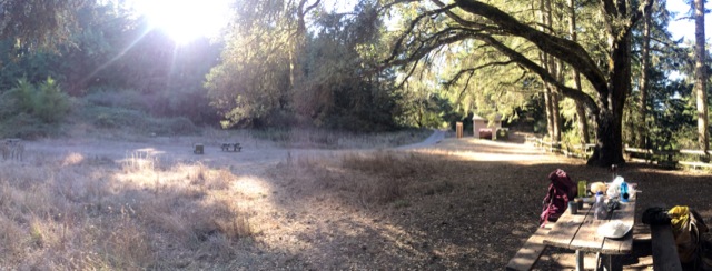 Glen Camp!  Complete with: picnic tables, charcoal grills, food lockers and vault toilets.